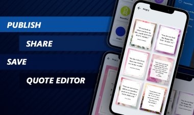 Demo of Quotes App. Development Cost of Quotes App.