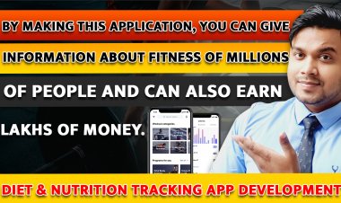 By making this application, you can give information about fitness of millions of people and can also earn  lakhs of money.