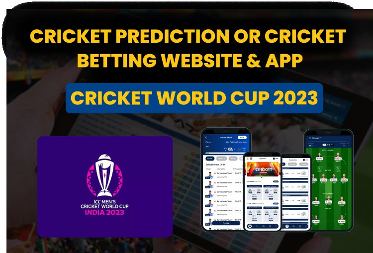 Cricket Prediction or Cricket Betting Website and Application.
