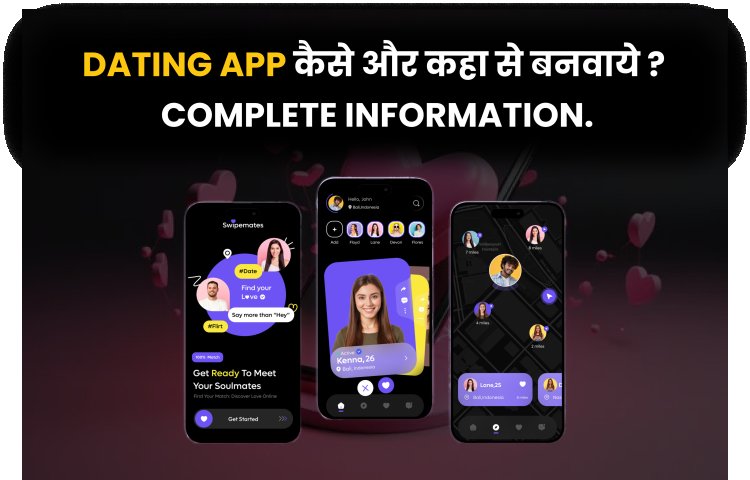 Dating App कैसे और कहा से बनवाये? - Complete information.