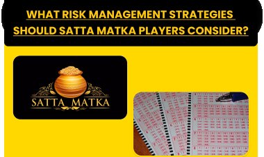 What risk management strategies should Satta Matka players consider?