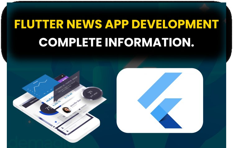 News App Development in Flutter.