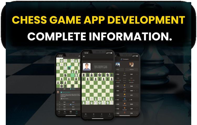 Chess Game App development - complete information.