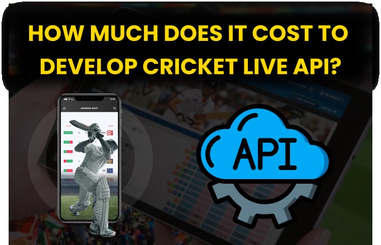 How Much Does it Cost to Develop Cricket Live API?