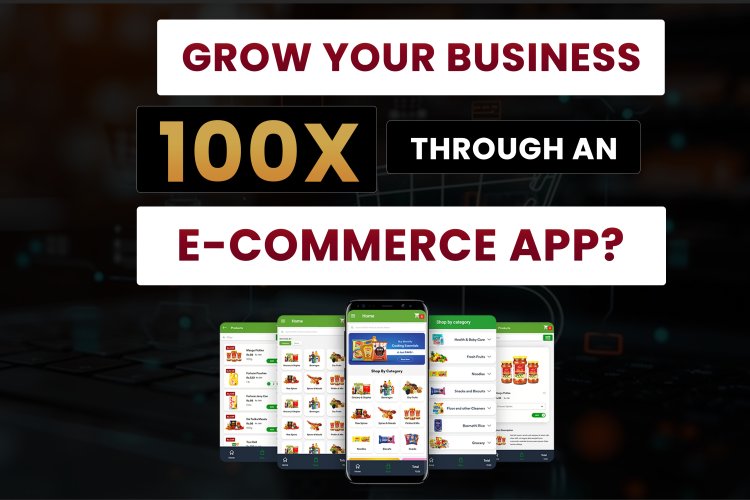 How To Grow Your Business 100X through E-commerce App?
