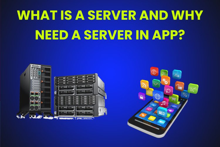 What is a server and Why need a server in app?