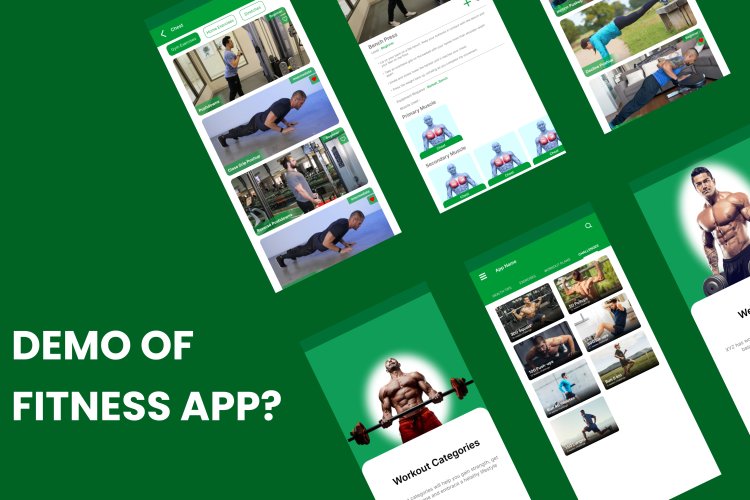 Demo of Fitness App. Development Cost of Fitness App?