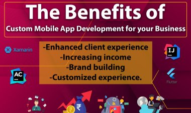 The Benefits of Custom Mobile App Development for your Business.