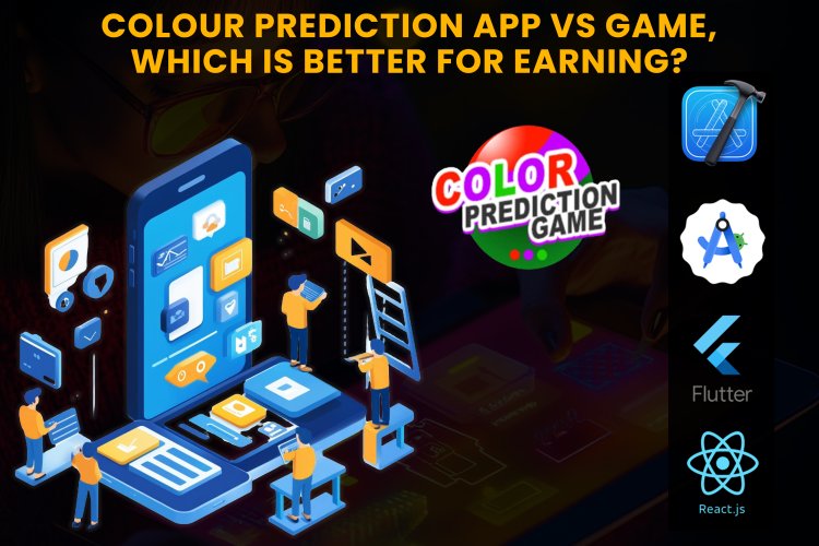 Color prediction app vs game, which is better for earning?