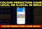 Colour prediction game legal or illegal in India?