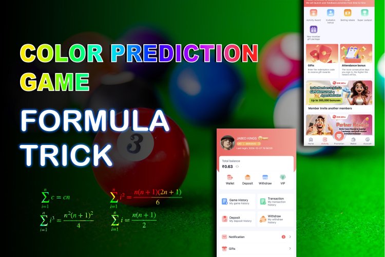 Color Prediction Game Formula Trick.